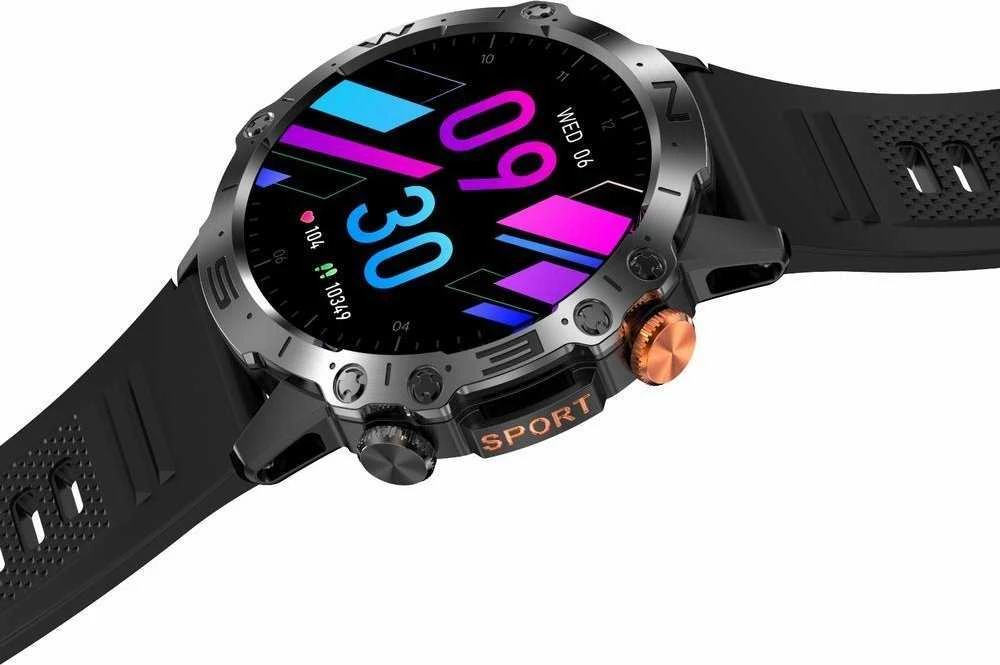 GRAVITY GT20-1 MEN'S Išmanusis laikrodis - AMOLED, ADDITIONAL BELT (sg024a)