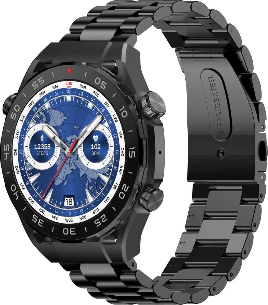 Išmanusis laikrodis MEN'S GRAVITY GT13-1 - ADDITIONAL BELT (sg028a)