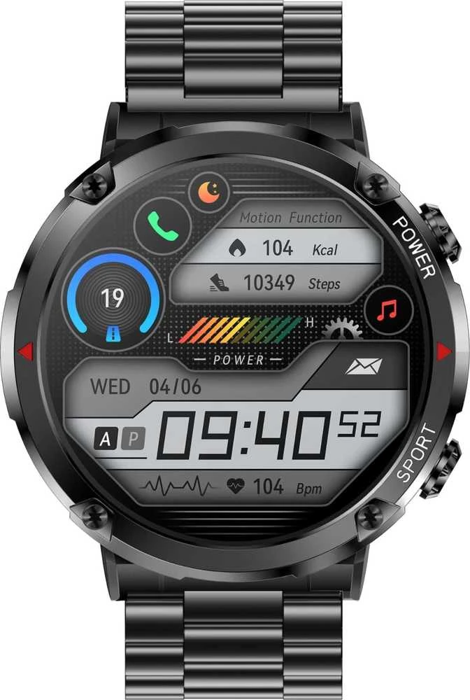 GRAVITY GT21-1 VYRIŠKAS Išmanusis laikrodis - BLUETOOTH CALL, PAPILDOMAS DIRŽAS (sg025a)