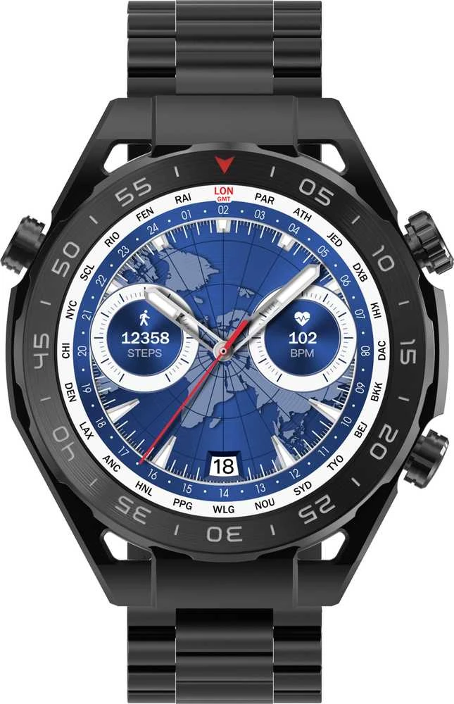 Išmanusis laikrodis MEN'S GRAVITY GT13-1 - ADDITIONAL BELT (sg028a)