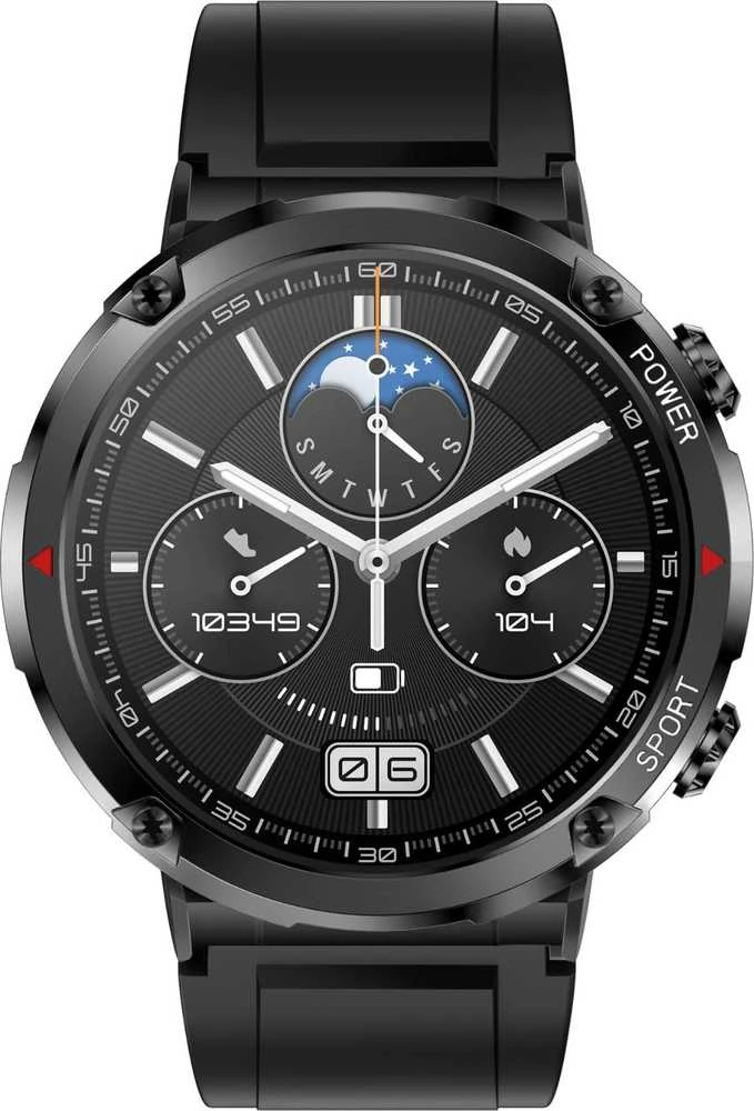 Išmanusis laikrodis MĘSKI GRAVITY GT21-5 - BLUETOOTH CALL, DODATKOWY PASEK (sg025e)