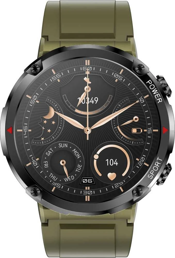 Išmanusis laikrodis MĘSKI GRAVITY GT21-7 - BLUETOOTH CALL, DODATKOWY PASEK (sg025g)