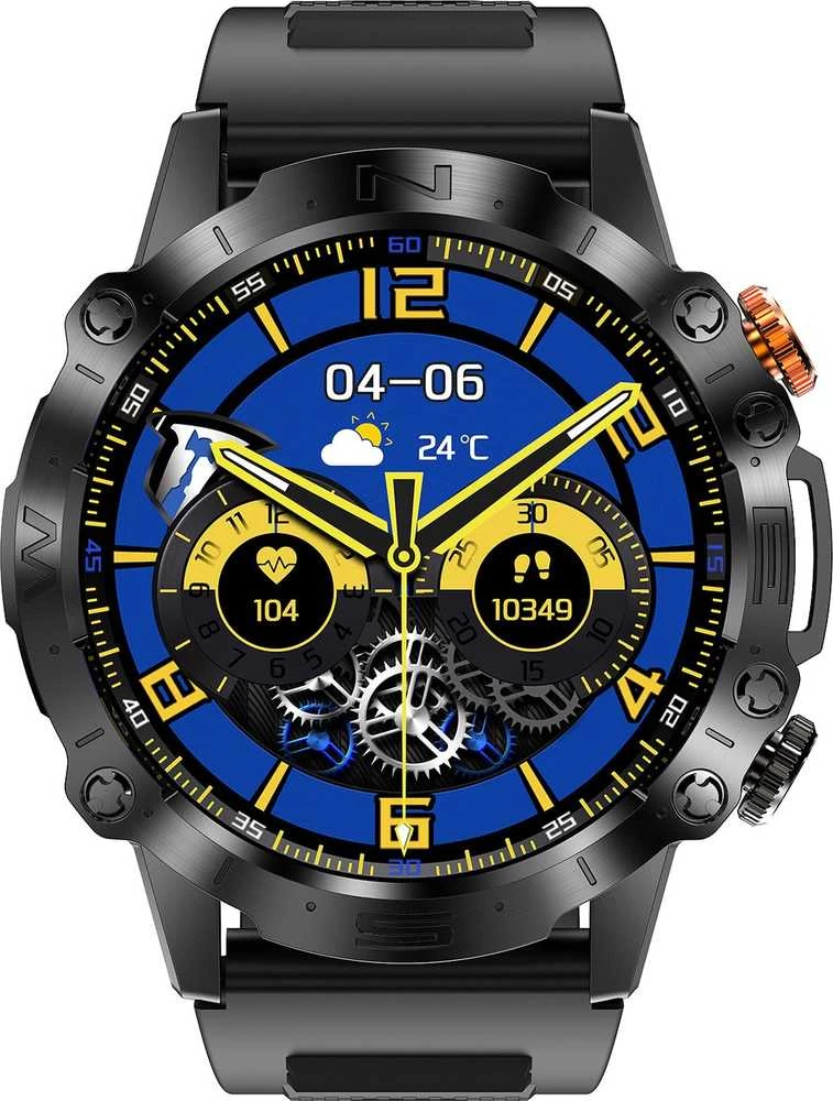 GRAVITY GT20-6 MEN'S Išmanusis laikrodis - AMOLED, ADDITIONAL BELT (sg024f)