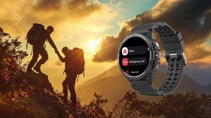 Išmanusis laikrodis „myPhone Hammer Watch 2“ juodas