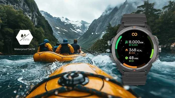 Išmanusis laikrodis „myPhone Hammer Watch 2“ juodas