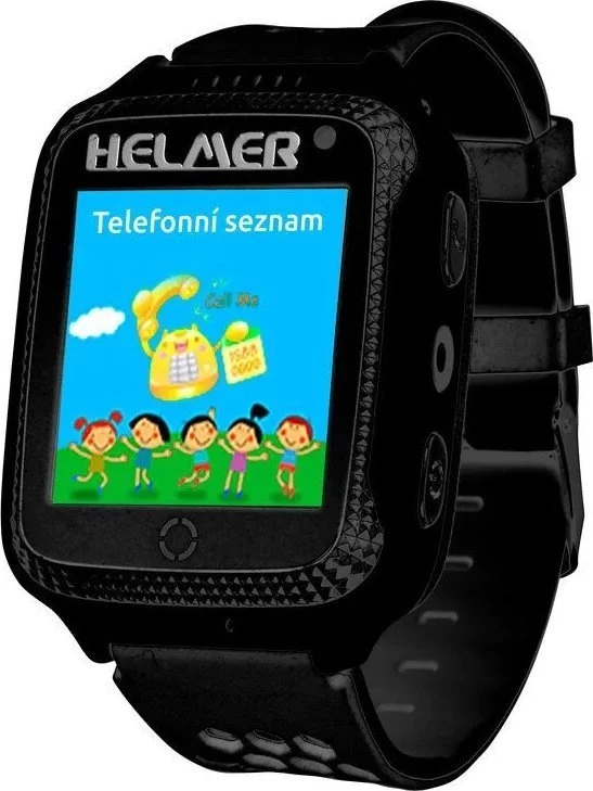 Išmanusis laikrodis HELMER HELMER LK 707 smartwatch / zegarek sportowy LCD Skaitmeninis Ekran dotykowy 2G GPS