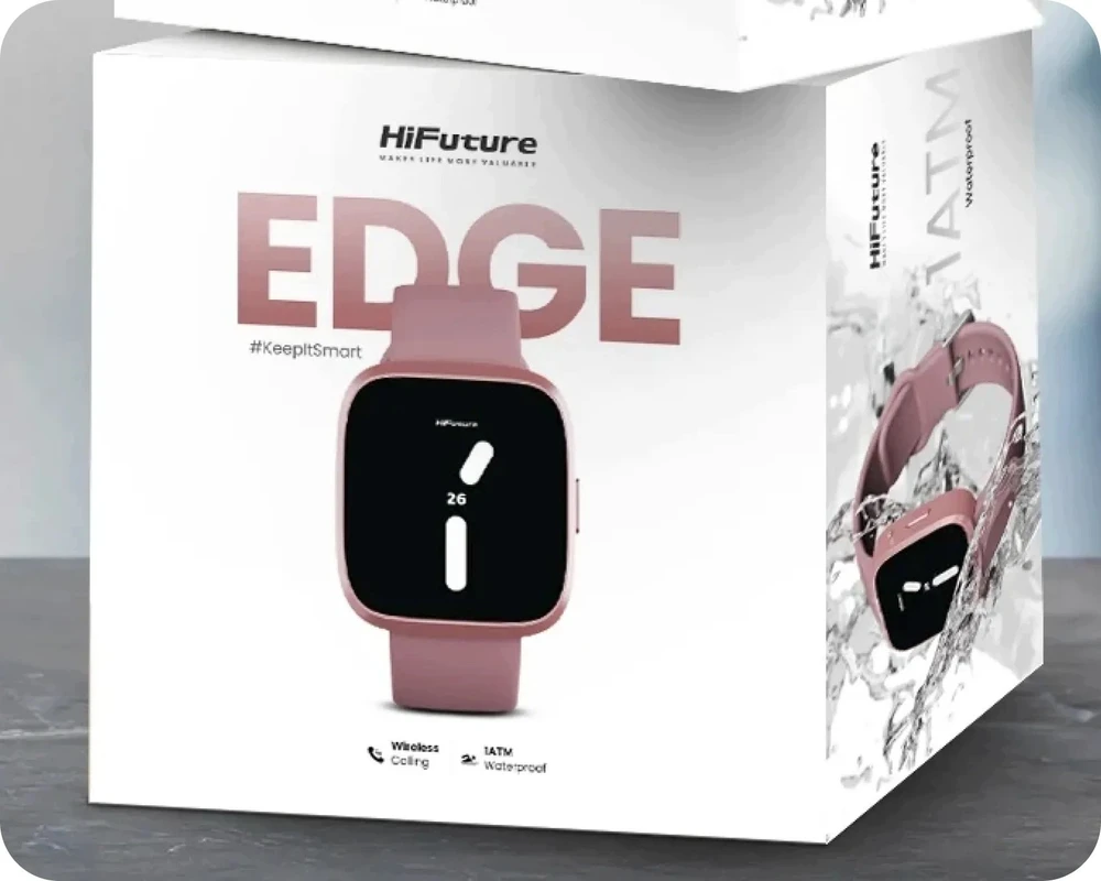 Išmanusis laikrodis HiFuture EDGE Rožinis Išmanusis laikrodis - Laikrodis