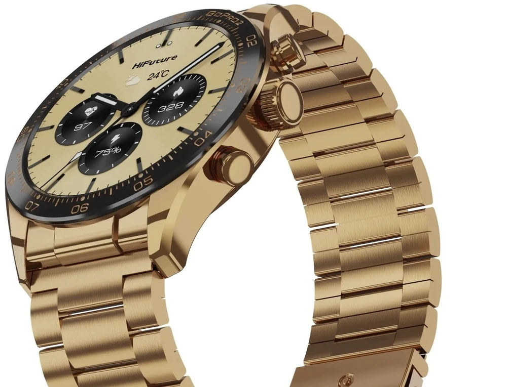 Išmanusis laikrodis „HiFuture GO PRO2 GOLD“ išmanusis laikrodis