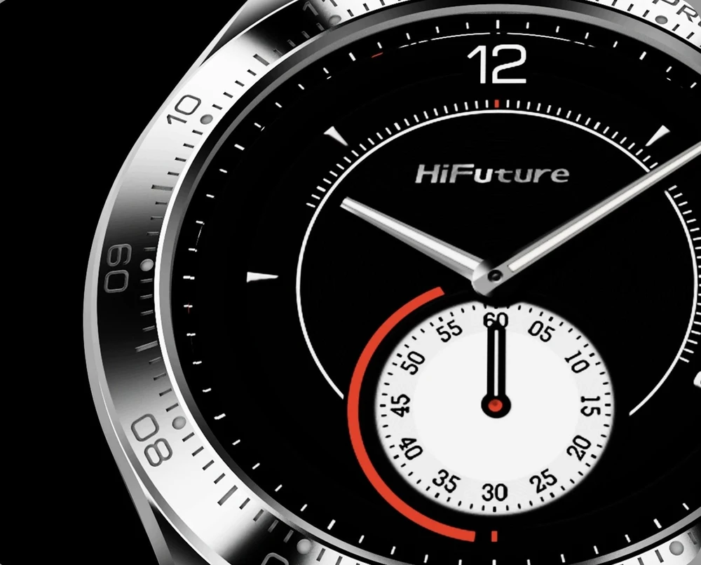 Išmanusis laikrodis HiFuture GO PRO2 Sidabrinis – laikrodis