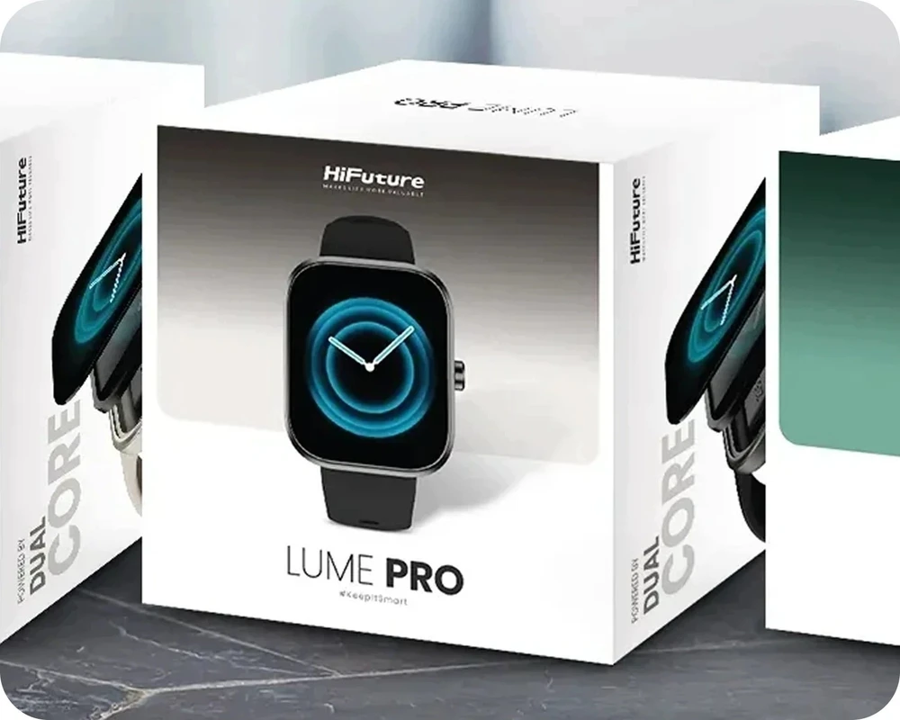 Išmanusis laikrodis „HiFuture LUME PRO“ – juodos kavos aparatas