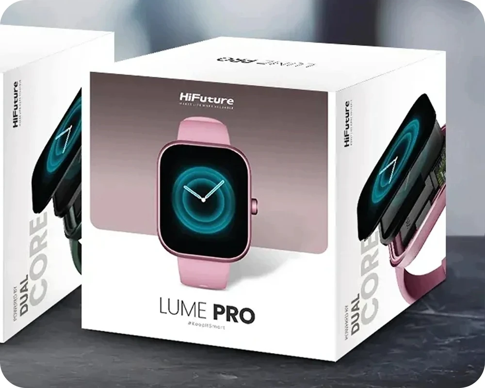 Išmanusis laikrodis HiFuture Lume Pro Rožinė Išmanusis laikrodis - laikrodis