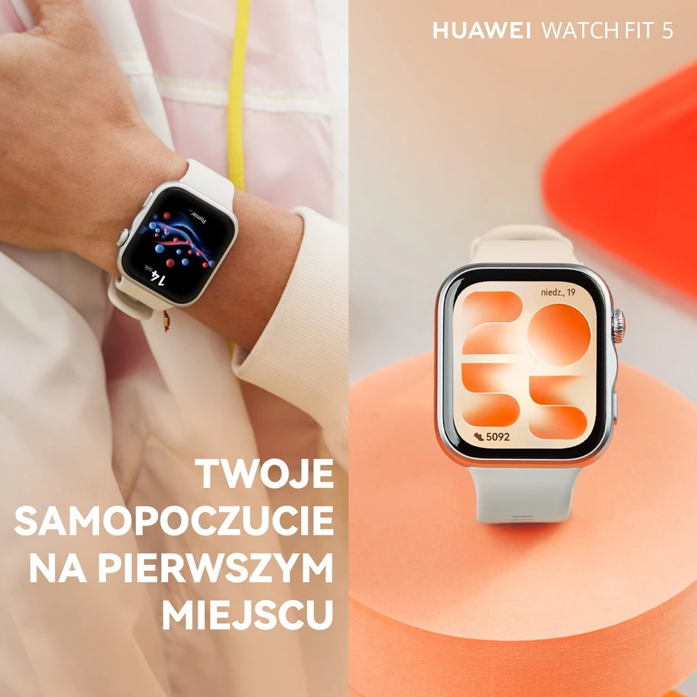 HUAWEI WATCH FIT 5 Black Fluoroelastomer Strap