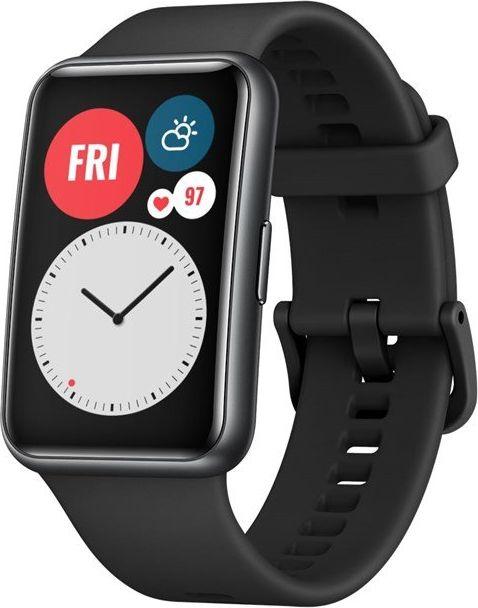 Išmanusis laikrodis Huawei Fit New „Active Edition“, Grafito juodos spalvos  | Varle.lt