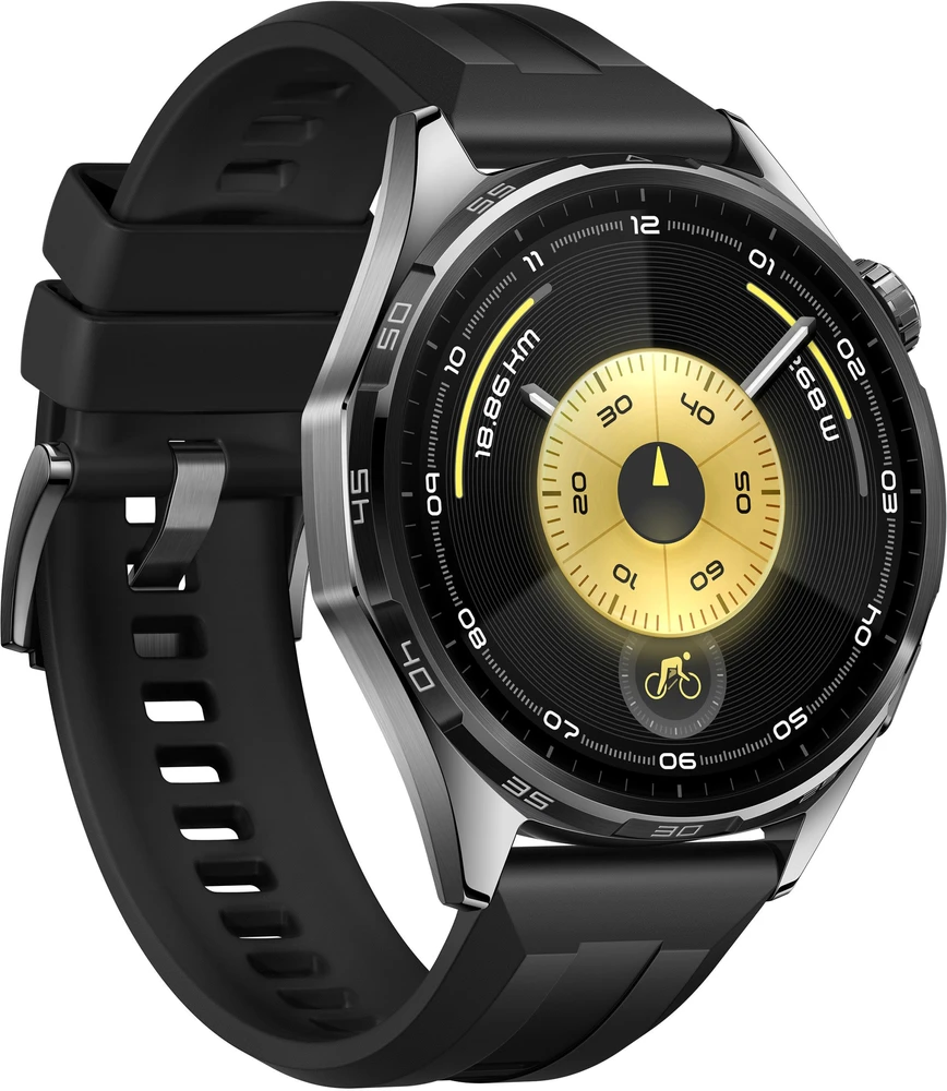 HUAWEI WATCH GT 6 46mm Black Fluoroelastomer Strap