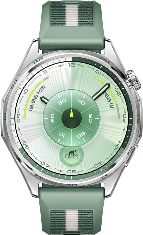 HUAWEI WATCH GT 6 46mm Green Woven Strap