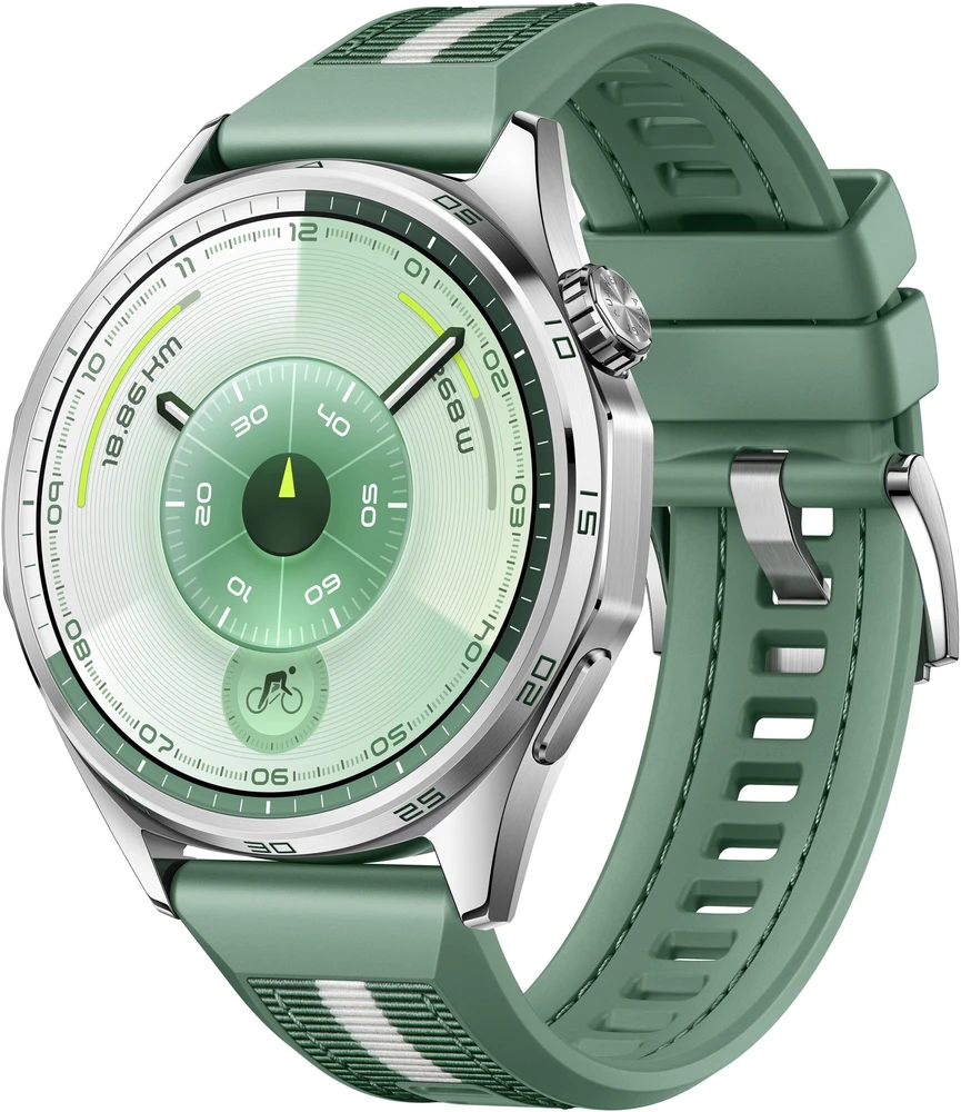 HUAWEI WATCH GT 6 46mm Green Woven Strap
