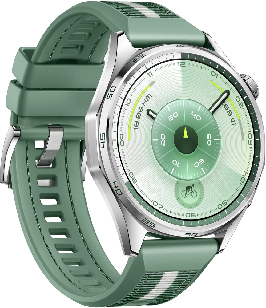 HUAWEI WATCH GT 6 46mm Green Woven Strap