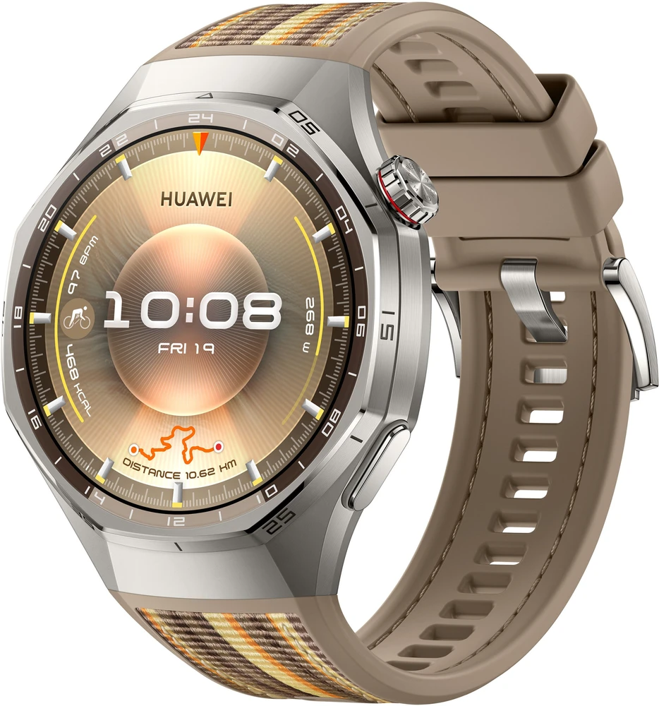 HUAWEI WATCH GT 6 Pro 46mm Brown Woven Strap