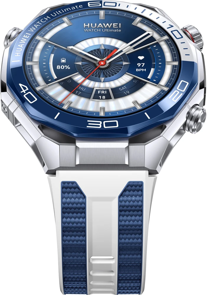 HUAWEI WATCH Ultimate 2 Blue Dual-color Fluoroelastomer Strap