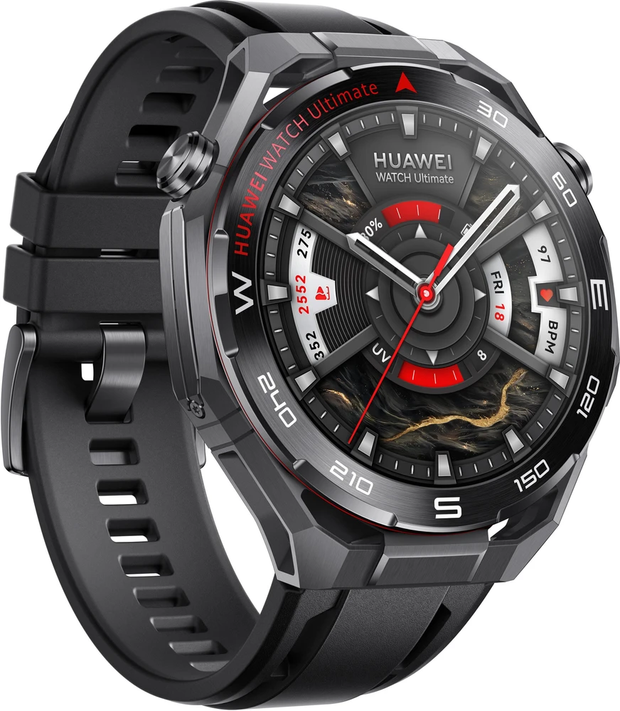 HUAWEI WATCH Ultimate 2 Black Fluoroelastomer Strap