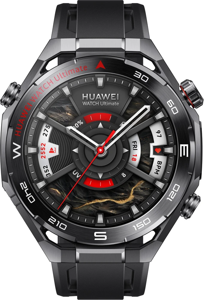HUAWEI WATCH Ultimate 2 Black Fluoroelastomer Strap