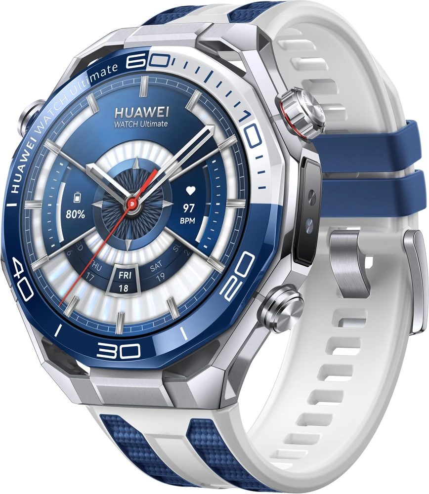 HUAWEI WATCH Ultimate 2 Blue Dual-color Fluoroelastomer Strap