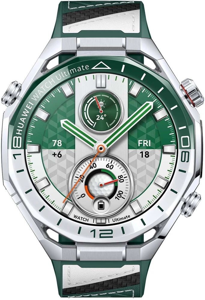 HUAWEI WATCH Ultimate 2 Green Dual-color Composite Strap