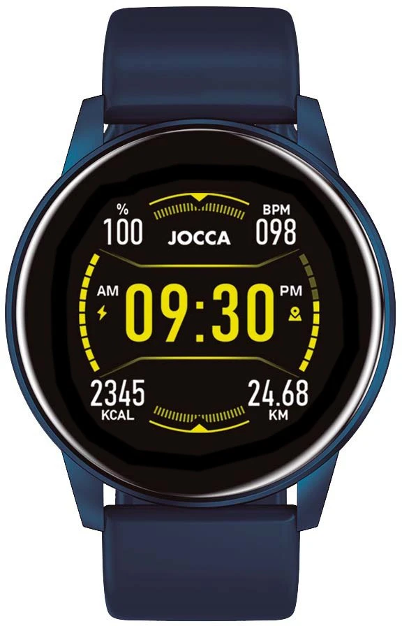 Išmanusis laikrodis Jocca Sport 2049A Laikrodis Krokomierz Pulsometr IP67 Mėlyna