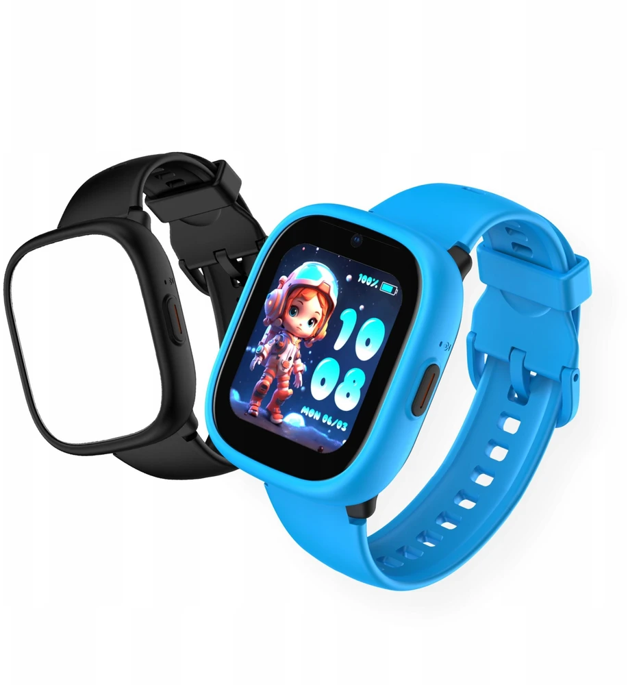 Išmanusis laikrodis KidoBoo KidoBoo K3 WatchMe GEN2 4G Mėlynas/Juodas (SB10608)