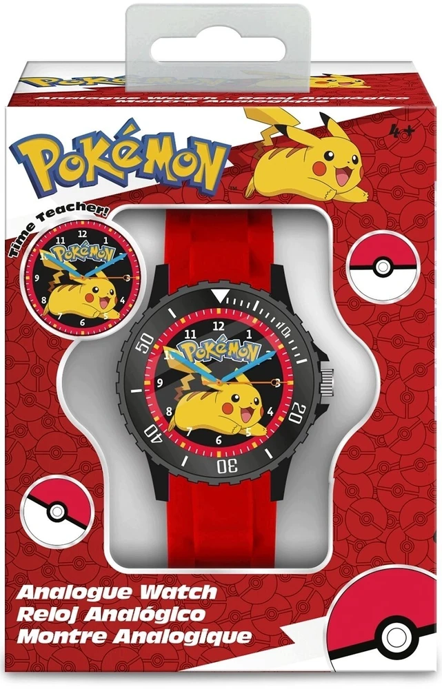 Išmanusis laikrodis Kids Licensing Kids Euroswan Laikrodis analogowy Pokemon POK4540
