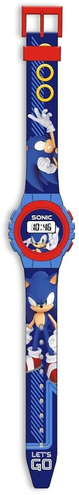 Išmanusis laikrodis KIDS Skaitmeninis laikrodis Sonic The Hedgehog vaikams ant rankos vyrams vaikui / So00050 (SB12268)