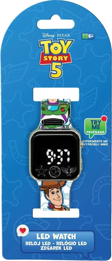 Išmanusis laikrodis KIDS Toy Story 5 Chudy Woody Skaitmeninis Laikrodis LED Dziecięcy Dla Dziecka Dzieci / Tsf4022 (SB11925)