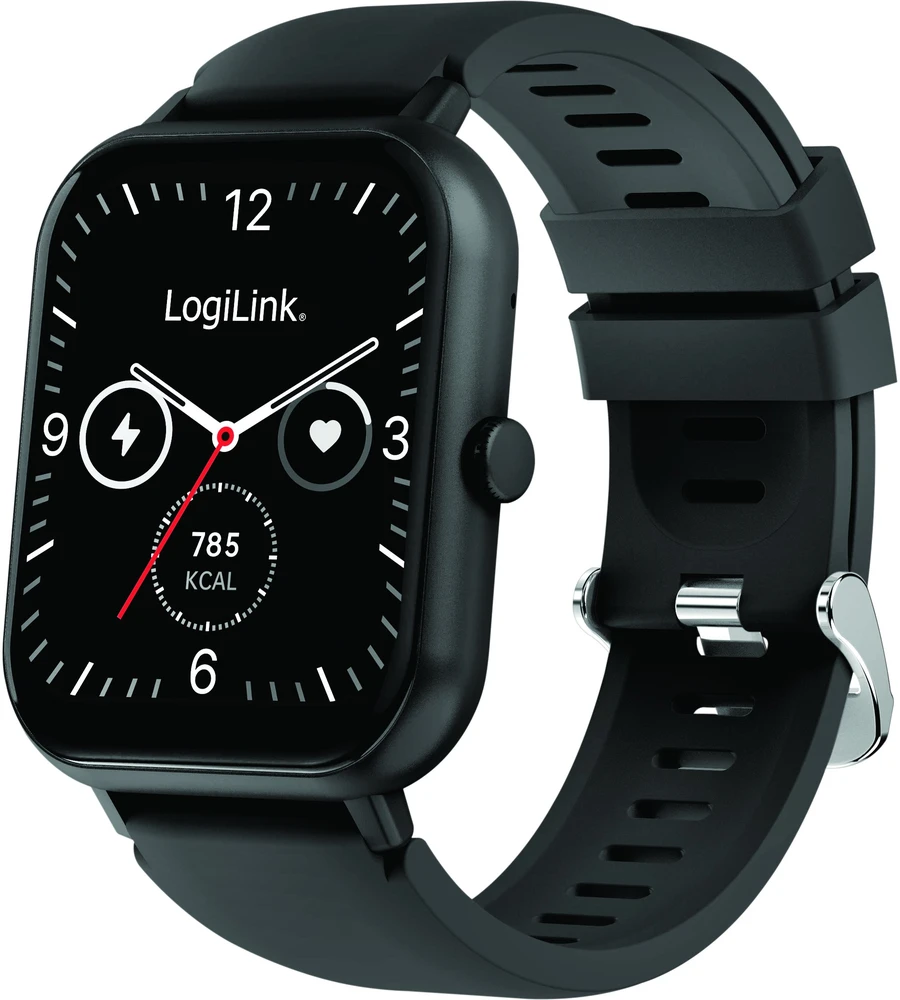 LogiLink Išmanusis laikrodis lcd, bt5.2 ip68