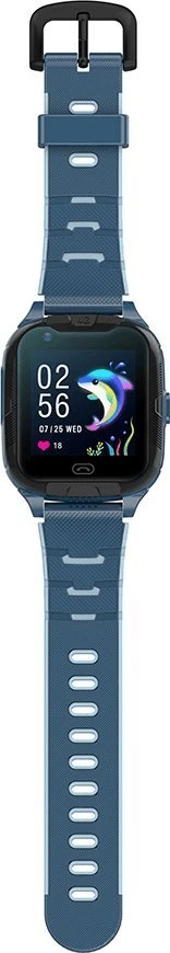 Išmanusis laikrodis Maxlife 4G GPS WiFi MXKW-350, Mėlynos spalvos