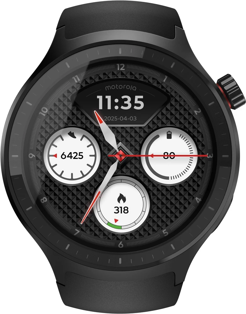 Išmanusis laikrodis MOTOROLA moto watch, juodas