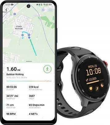 Išmanusis laikrodis myPhone Watch Adventure juoda