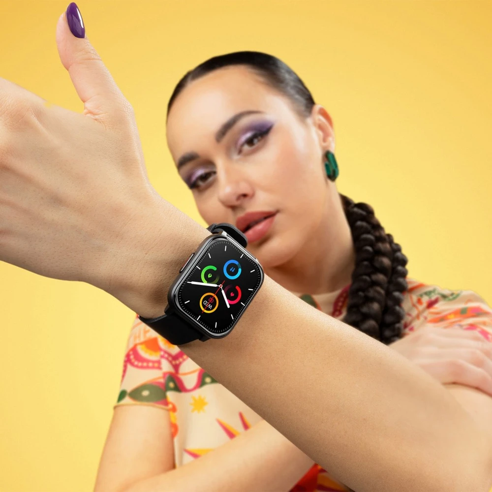 Išmanusis laikrodis Niceboy Watch 5 PRO AMOLED 1,85 NFC mokėjimai GPS IP68 SpO2 AOD