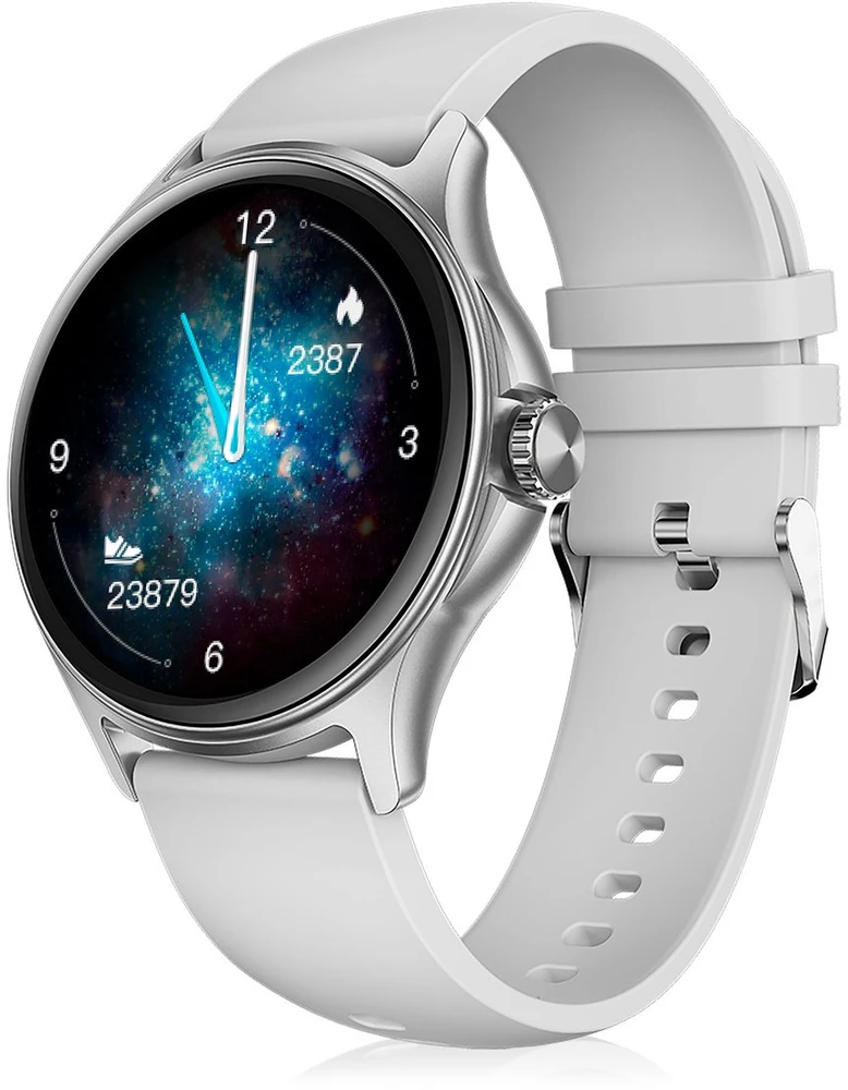 Išmanusis laikrodis Niceboy Watch Pixel 2 Sidabrinė (17379)