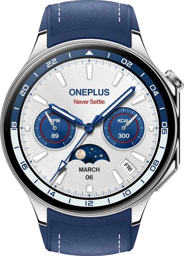 Išmanusis laikrodis OnePlus Watch 2 – Mėlyna