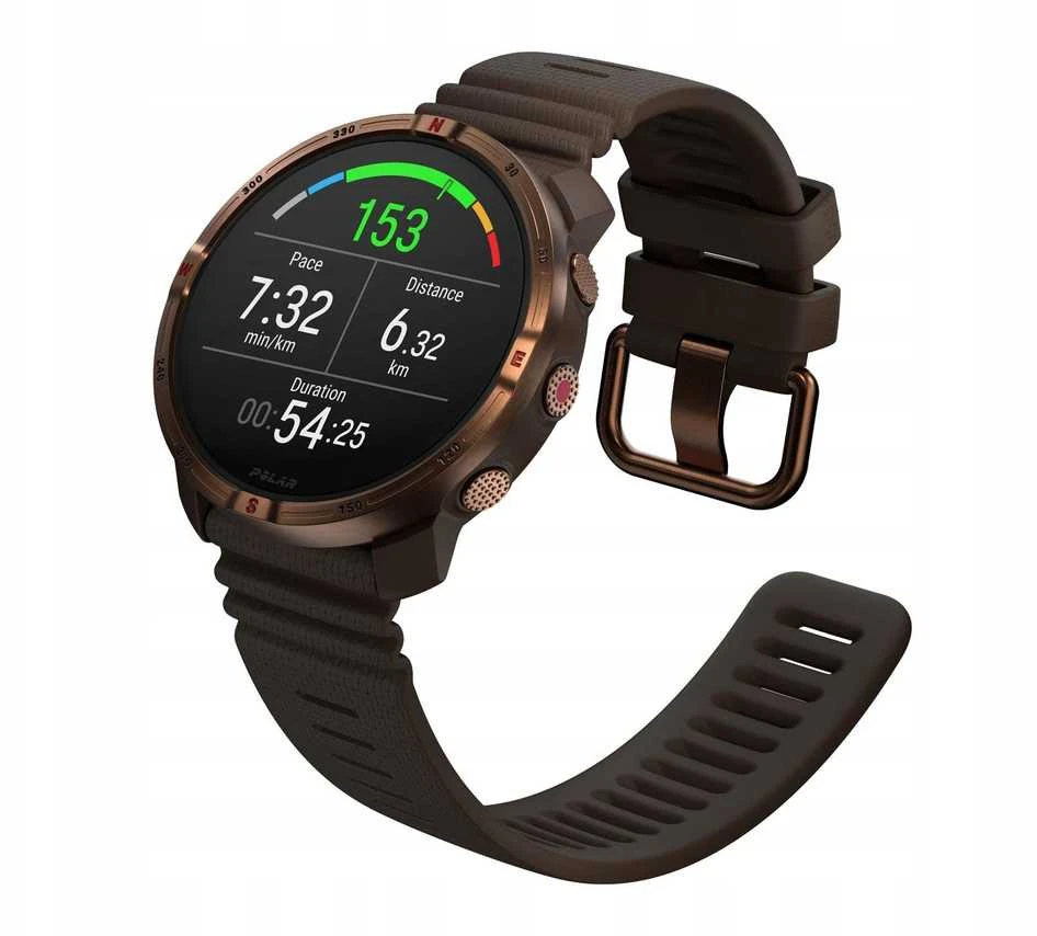 Išmanusis laikrodis Polar Grit X2 rudas-vario S-L