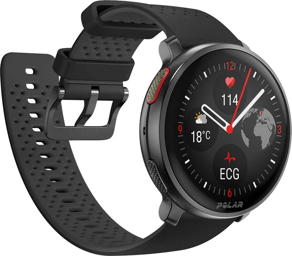 Išmanusis laikrodis Polar Vantage V3 S/L, Juodas