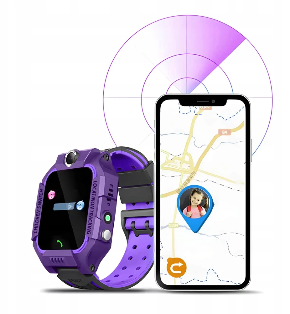 Retoo Vaikiškas GPS išmanusis laikrodis KidTracker