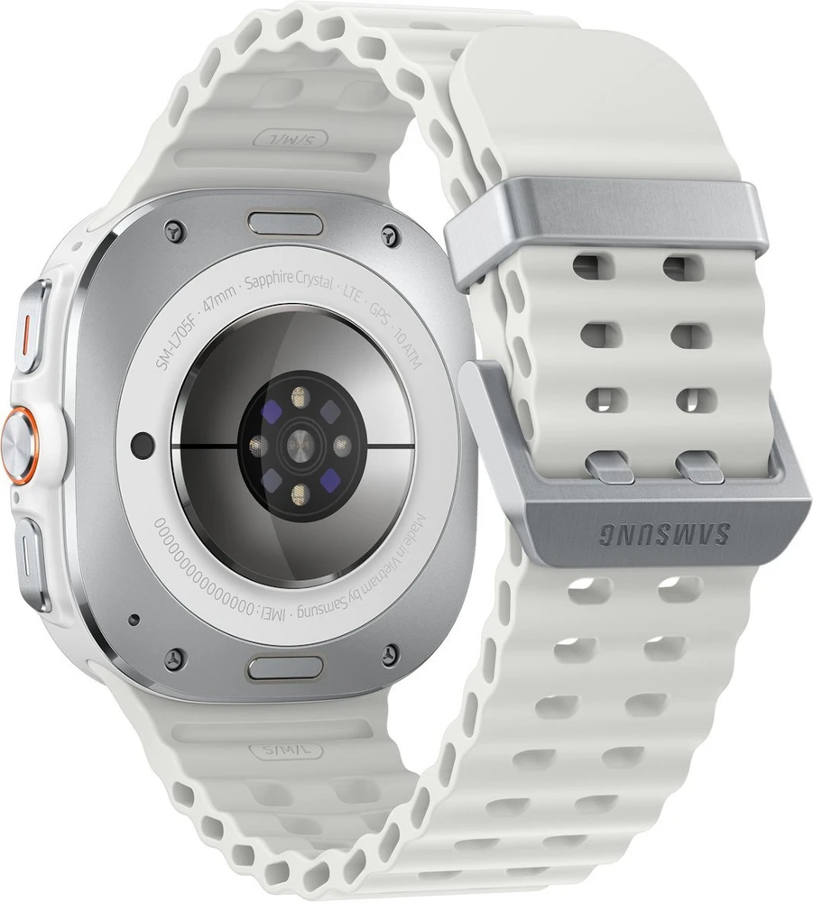 Išmanusis laikrodis Samsung Galaxy Watch Ultra L705 (2025) 47mm LTE Region East – Titanium Baltas
