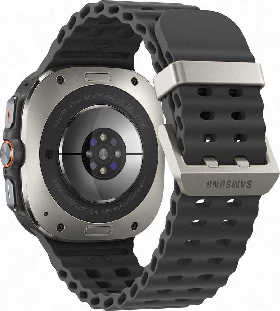 Išmanusis laikrodis Samsung Galaxy Watch Ultra L705 47mm LTE Region West - Titanium Sidabrinis
