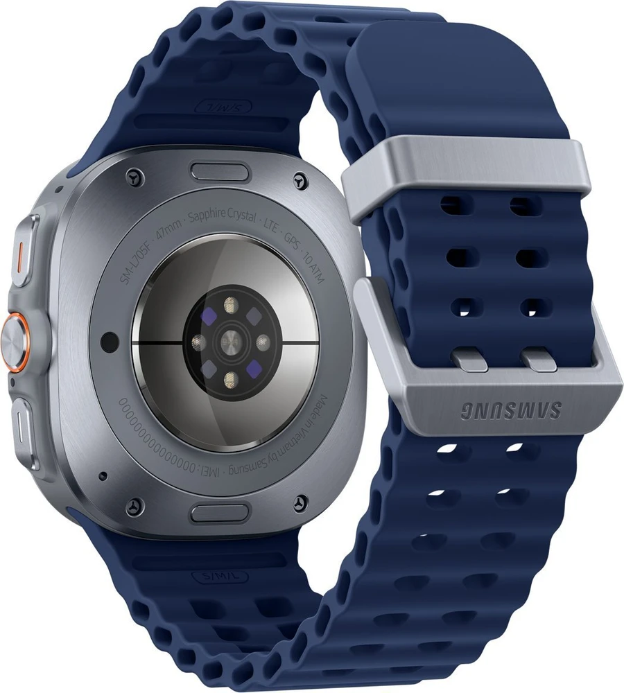 Išmanusis laikrodis Samsung Galaxy Watch Ultra L705 (2025) 47mm LTE Region West – Titanium Mėlyna