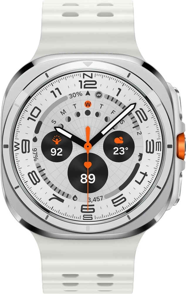 Išmanusis laikrodis Samsung Galaxy Watch Ultra L705 (2025) 47mm LTE Region East – Titanium Baltas