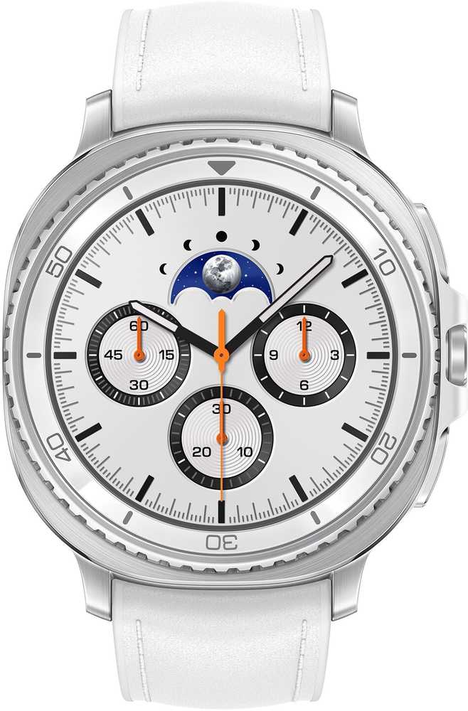 Išmanusis laikrodis Samsung Galaxy Watch 8 Classic LTE Baltas (SM-L505FZWADBT)