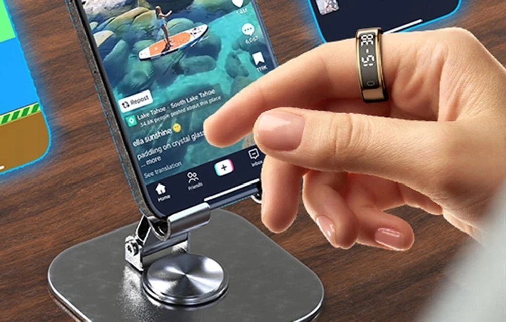Smartring Colmi R12 22.4MM 13 (juodas)