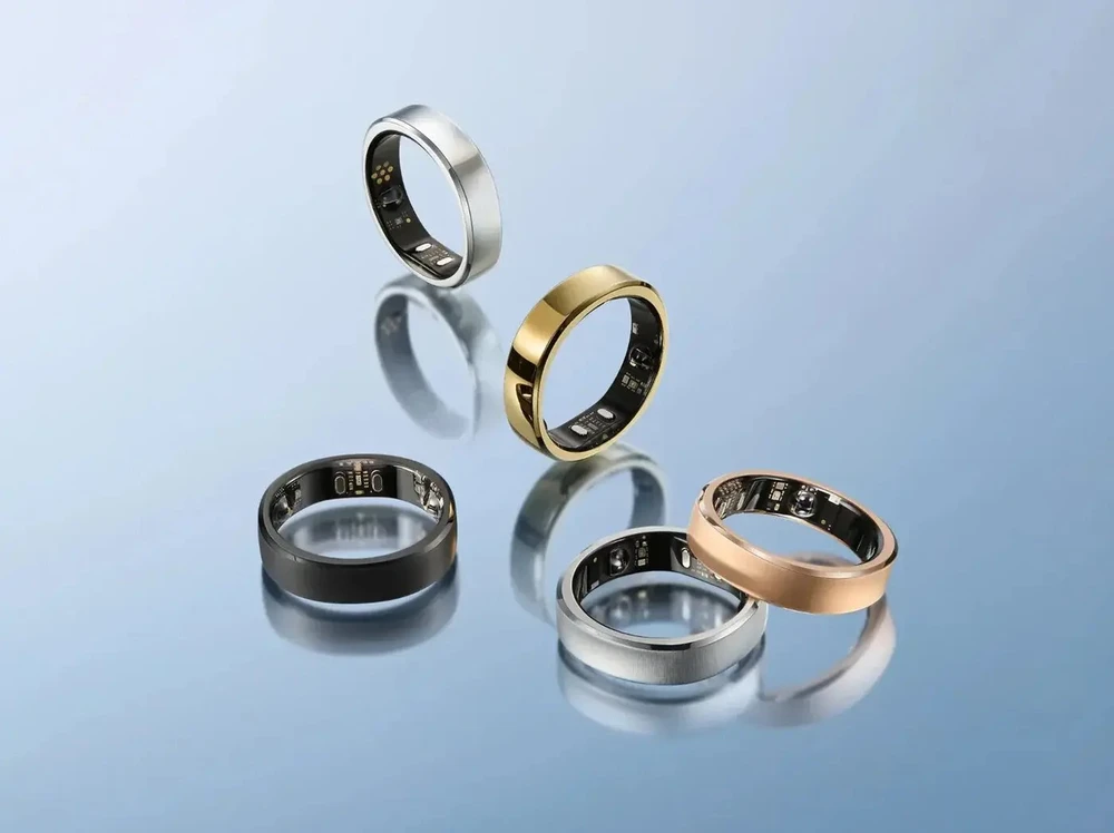 Išmanusis laikrodis Išmanusis žiedas „RingConn Gen 3 dydis 10“, juodas (125011005)