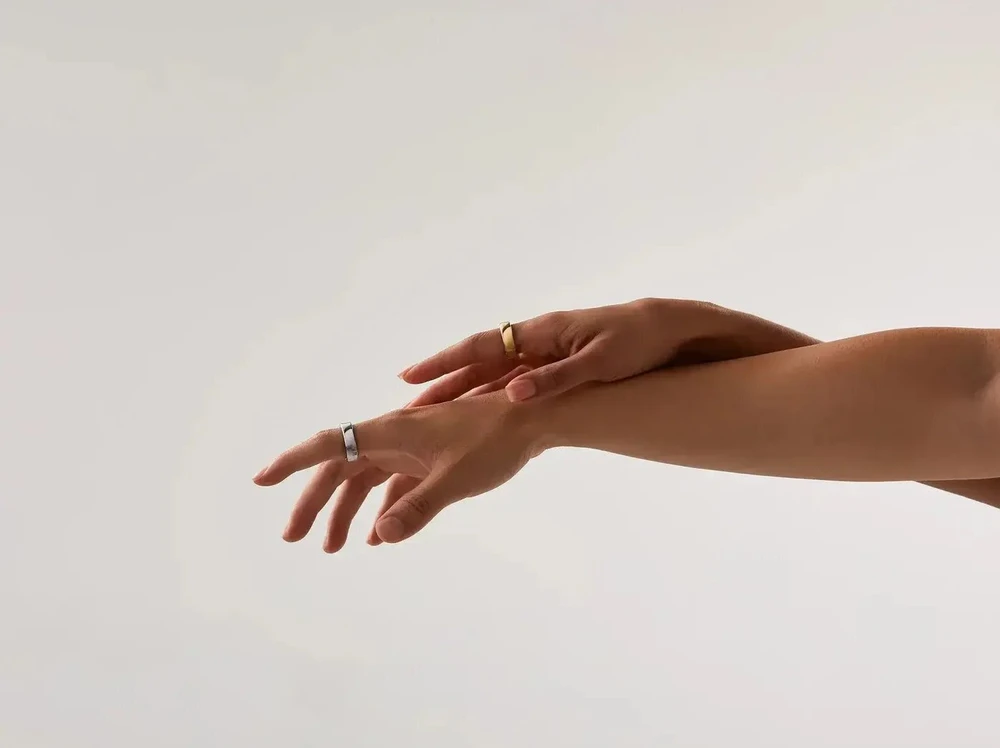Išmanusis laikrodis Smart Ring RingConn Gen 3 dydis 9 Auksinis (125010904)